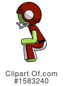 Green Design Mascot Clipart #1583240 by Leo Blanchette