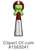 Green Design Mascot Clipart #1583241 by Leo Blanchette