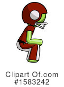 Green Design Mascot Clipart #1583242 by Leo Blanchette