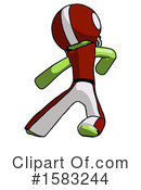 Green Design Mascot Clipart #1583244 by Leo Blanchette