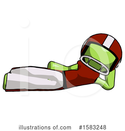 Royalty-Free (RF) Green Design Mascot Clipart Illustration by Leo Blanchette - Stock Sample #1583248