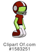 Green Design Mascot Clipart #1583251 by Leo Blanchette
