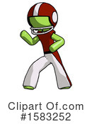 Green Design Mascot Clipart #1583252 by Leo Blanchette