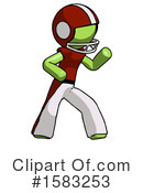 Green Design Mascot Clipart #1583253 by Leo Blanchette