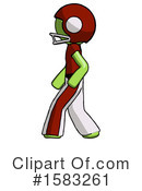 Green Design Mascot Clipart #1583261 by Leo Blanchette