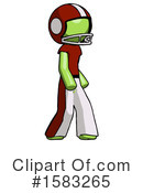 Green Design Mascot Clipart #1583265 by Leo Blanchette
