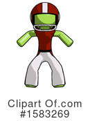 Green Design Mascot Clipart #1583269 by Leo Blanchette