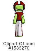 Green Design Mascot Clipart #1583270 by Leo Blanchette