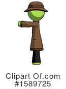 Green Design Mascot Clipart #1589725 by Leo Blanchette