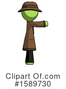 Green Design Mascot Clipart #1589730 by Leo Blanchette