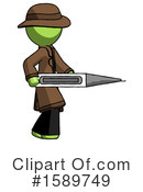 Green Design Mascot Clipart #1589749 by Leo Blanchette
