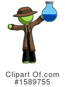 Green Design Mascot Clipart #1589755 by Leo Blanchette