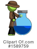 Green Design Mascot Clipart #1589759 by Leo Blanchette
