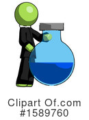 Green Design Mascot Clipart #1589760 by Leo Blanchette