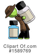 Green Design Mascot Clipart #1589769 by Leo Blanchette