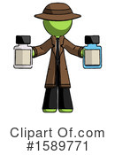 Green Design Mascot Clipart #1589771 by Leo Blanchette