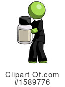 Green Design Mascot Clipart #1589776 by Leo Blanchette