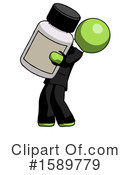 Green Design Mascot Clipart #1589779 by Leo Blanchette