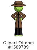 Green Design Mascot Clipart #1589789 by Leo Blanchette