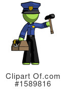 Green Design Mascot Clipart #1589816 by Leo Blanchette