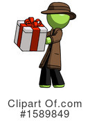 Green Design Mascot Clipart #1589849 by Leo Blanchette
