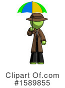 Green Design Mascot Clipart #1589855 by Leo Blanchette