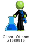 Green Design Mascot Clipart #1589915 by Leo Blanchette
