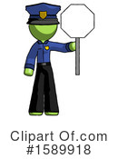 Green Design Mascot Clipart #1589918 by Leo Blanchette