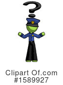 Green Design Mascot Clipart #1589927 by Leo Blanchette