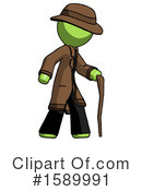 Green Design Mascot Clipart #1589991 by Leo Blanchette