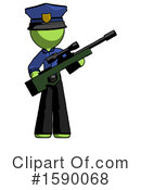 Green Design Mascot Clipart #1590068 by Leo Blanchette
