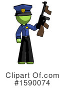 Green Design Mascot Clipart #1590074 by Leo Blanchette