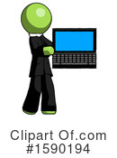 Green Design Mascot Clipart #1590194 by Leo Blanchette