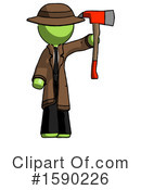 Green Design Mascot Clipart #1590226 by Leo Blanchette