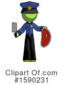 Green Design Mascot Clipart #1590231 by Leo Blanchette