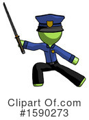 Green Design Mascot Clipart #1590273 by Leo Blanchette