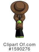 Green Design Mascot Clipart #1590276 by Leo Blanchette