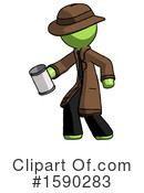 Green Design Mascot Clipart #1590283 by Leo Blanchette