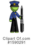 Green Design Mascot Clipart #1590291 by Leo Blanchette