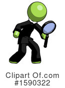 Green Design Mascot Clipart #1590322 by Leo Blanchette