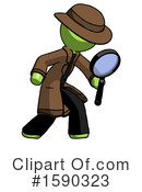 Green Design Mascot Clipart #1590323 by Leo Blanchette