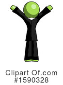 Green Design Mascot Clipart #1590328 by Leo Blanchette