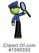 Green Design Mascot Clipart #1590333 by Leo Blanchette
