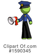 Green Design Mascot Clipart #1590345 by Leo Blanchette