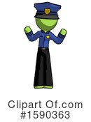 Green Design Mascot Clipart #1590363 by Leo Blanchette
