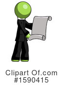 Green Design Mascot Clipart #1590415 by Leo Blanchette