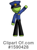 Green Design Mascot Clipart #1590428 by Leo Blanchette