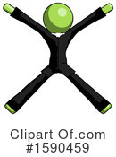 Green Design Mascot Clipart #1590459 by Leo Blanchette