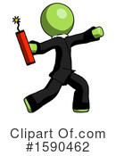 Green Design Mascot Clipart #1590462 by Leo Blanchette