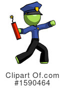 Green Design Mascot Clipart #1590464 by Leo Blanchette